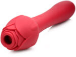 Bloomgasm Sweet Heart Rose 5X Suction Rose & 10X Vibrator Red