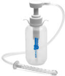 CleanStream Pump Action Enema Bottle with Nozzle Clear