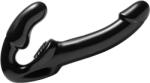Strap U Revolver Strapless Strap On G-Spot Dildo Black