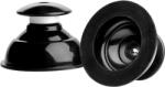 Master Series Plungers Extreme Suction Silicone Nipple Suckers Black