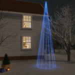 vidaXL karácsonyfa cövekkel 1134 kék LED-del 800 cm (343565) - balena