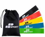 MP SPORT - Mini Loop Band Set - 5 Db-os Erősítő Gumiszalag Szett