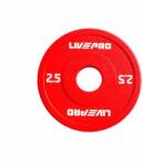 LIVEPRO - Urethane Change Plate - Uretán Olimpiai Súlytárcsa - 2, 5 Kg Súlytárcsa