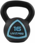 LIVEPRO - Solid Cast Iron Kettlebell - Tömör öntöttvas Kettlebell - 16 Kg