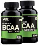 Optimum Nutrition - Bcaa 1000 Caps - Branched Chain Amino Acids - 2 X 200 Kapszula