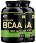 Optimum Nutrition - Bcaa 1000 Caps - Branched Chain Amino Acids - 2 X 400 Kapszula