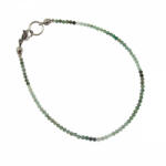  Prémium minűségű fazettált smaragd nyaklánc - asvanyekszerbolt - 11 280 Ft