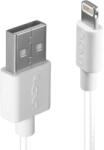 Lindy USB Lightning Töltő/adatkábel Fehér 1m 31326 (31326)