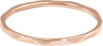 Troli Minimalista aranyozott gyengéd kivitelezésű gyűrű RoseGold 57 mm