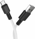 hoco. X29 USB apa - MicroUSB apa Adat- és töltőkábel 1m - Fehér (HC089742)