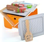 Bigjigs Toys Дървен комплект Bigjigs - Барбекю, с аксесоари (33013_1) - ozone