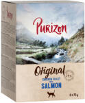 Purizon Purizon 22 + 2 gratis! 24 x 70/85 g Hrană umedă pisici - Adult fără cereale: File de pui cu somon (24 70 g)
