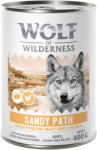 Wolf of Wilderness 6x400g Wolf of Wilderness Adult "Expedition" - Sok friss szárnyassal nedves kutyatáp - Sandy Path - Szárnyas csirkével