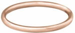  Troli Aranyozott minimalista acél gyűrű Rose Gold (Kerület 49 mm)