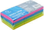 Bluering Jegyzettömb öntapadó, 38x51mm, 80lap, 12 tömb/csomag, Bluering® , neon (JJ50301-1.5X2) - bestoffice