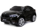Hollicy Masinuta electrica pentru 2 copii, BMW X6M 240W 12V XXL Premium, culoare Negru