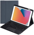 krasscom Husa carte cu tastatura si TouchPad Bluetooth pentru iPad Air 3, 10.5 inch / iPad Pro 10.5 inch/ iPad 8 / 7 10.2 inch, suport pentru Stylus, A2154 / A2123 / A2154 / A2152 / A1709 /A1852 / A1701 / A242