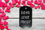  DEAD LOVE TRUST kulcstartó