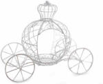 Decorer Decoratiune Caleasca fier alb 127x67x105 cm (A53.22.47)