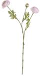 Bizzotto Ranunculus artificial 3 flori roz pudrat 60h (BI0171749)