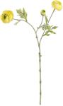 Bizzotto Ranunculus artificial 3 flori galbene 60h (BI0171752) - decorer