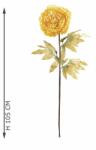 Clayre & Eef Floarea artificiala Peonia galbena 105 cm (MG03)