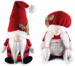 Decorer Set 2 figurine Craciunita si Mos Craciun textil 21x14x52 cm (A56.44.28)