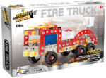 Construct It Kit STEM Masina de pompieri, nivel avansat (9350375003580)