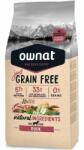 OWNAT Adult Grain Free DUCK - Натурална суха храна, БЕЗ ЗЪРНО, за пораснали кучета от всички породи, патешко месо, ябълки и масло от сьомга - 14 кг, Испания - 114424