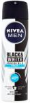 Nivea Deodorant spray Nivea Men Invisible for BlackWhite Fresh, 150 ml (9005800280707)