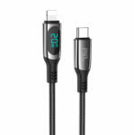hoco. Cablu USB tip C to Lightning cu display LED, 20W, 1.2m - HOCO Data Cable Extreme (S51)