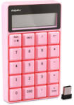MOFII Tastatura numerica wireless/calculator MOFII SK-657AG 2.4G (roz) SK-657AG
