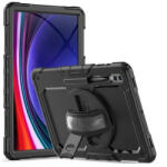 Tech-Protect TP604184 Samsung X900/X906/X910/X916B Galaxy Tab S8 Ultra / S9 Ultra 14.6 ütésálló fekete tablet tok + üveg