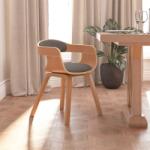 vidaXL 1 buc gri deschis 3092375