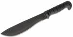  KA-BAR® KB-1248 CUTLASS machete 27, 8 cm, teljesen fekete, Kraton G, Cordura hüvely + bőr