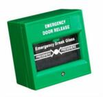 Hikvision DS-K7PEB/Green Üveglapos kézi jelzésadó beléptetőkhöz; zöld (DS-K7PEB/Green)