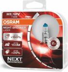 OSRAM H1 Night Breaker Laser 12V 55W P14, 5s +150% DuoBox