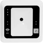 ZKTeco Cititor de proximitate RFID ZKTeco ACC-ER-QR50WE, Wiegand, EM, 125 KHz, cod QR, NFC, interior (ACC-ER-QR50WE)