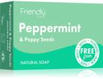 Friendly Soap Natural Soap Peppermint & Poppy Seeds săpun natural 95 g