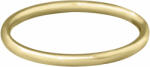 Troli Inel minimalist din oțel placat cu aur Gold 60 mm