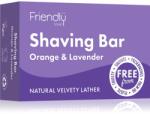 Friendly Soap Shaving Bar Orange & Lavender săpun natural pentru ras 95 g