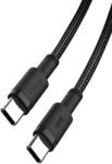 XO Cablu Date si Incarcare USB-C - USB-C XO Design NB-Q199, 100W, 1.5m, Negru