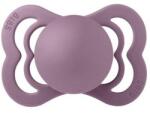 BIBS Suzeta Supreme Latex, tetina simetrica, 0 luni +-Mauve (510300C)
