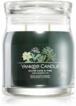 Yankee Candle Silver Sage & Pine ароматна свещ Signature 368 гр