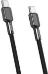 XO Cablu Date si Incarcare USB-C - USB-C XO Design NB183B, 60W, 1m, Negru