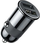 JOYROOM 3, 1 A dual port smart car charger black (C-A06) - vexio