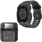 Lito Husa pentru Apple Watch 4/5/6/7/8/9/SE/SE 2 (44/45mm) + Curea - Lito RuggedArmor (LS001) - Grey (KF2316146) - vexio