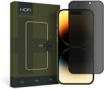 HOFI Folie de protectie Ecran Privacy HOFI PRO+ pentru Apple iPhone 15 Pro Max, Sticla Securizata, Full Glue (fol/ec/pr/hof/pr/ai15prom/st/fu) - vexio