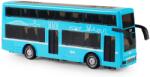 Rappa Jucărie pentru copii Rappa - Autobuz cu două etaje, 19 cm, albastru (217621)