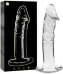 IBIZA Nebula Model 19 Dildo Borosilicate Glass 18.5x4cm Clear Dildo